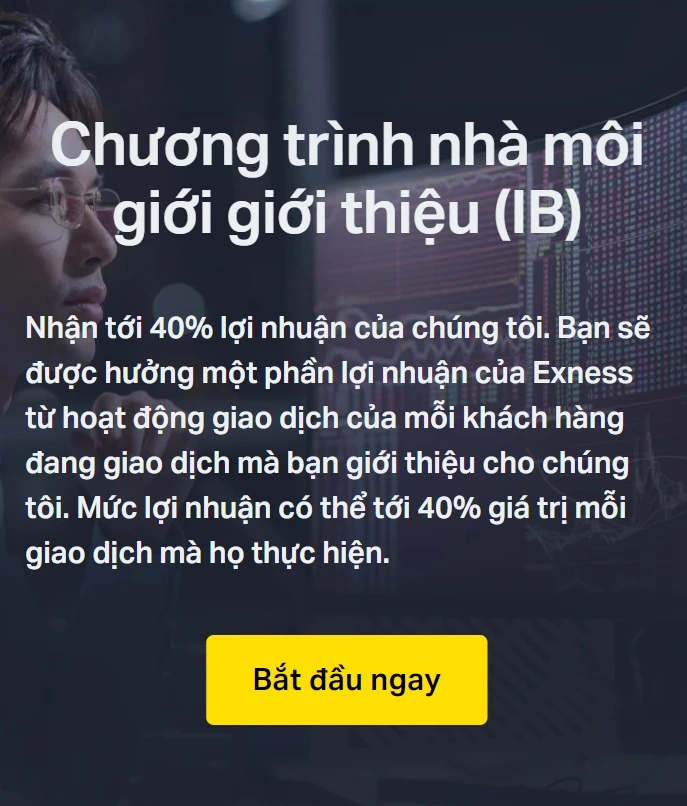 Chương trình Nhà môi giới giới thiệu (IB) của Exness