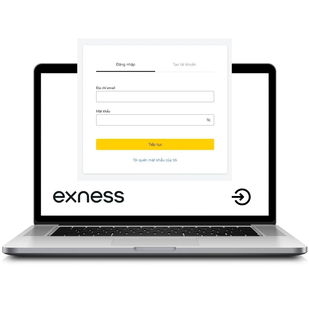 Cách đăng nhập vào tài khoản Exness của bạn