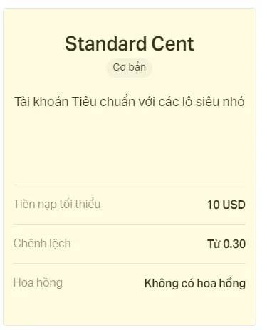 Tiêu Chuẩn Cent